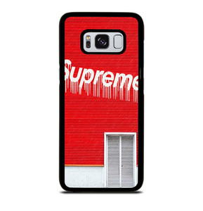 SUPREME MELTED RED HOUSE Samsung Galaxy S8 Case