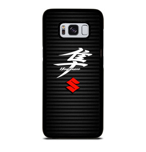 SUZUKI HAYABUSA CARBON LOGO Samsung Galaxy S8 Case SUZUKI HAYABUSA CARBON LOGO Samsung Galaxy S8 Case