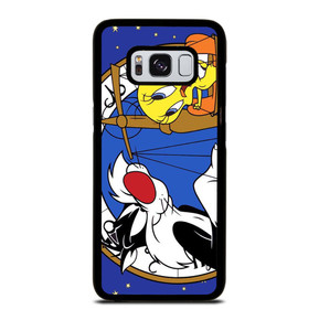 SYLVESTER AND TWEETY CARTOON Samsung Galaxy S8 Case