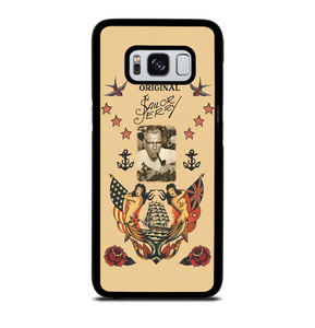 TATTOO SAILOR JERRY FACE Samsung Galaxy S8 Case TATTOO SAILOR JERRY FACE Samsung Galaxy S8 Case
