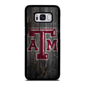 TEXAS AGGIES WOODEN LOGO Samsung Galaxy S8 Case