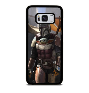 THE MANDALORIAN AND BABY YODA Samsung Galaxy S8 Case THE MANDALORIAN AND BABY YODA Samsung Galaxy S8 Case