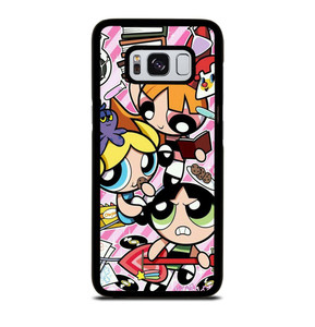 THE POWERPUFF GIRLS COLLAGE Samsung Galaxy S8 Case THE POWERPUFF GIRLS COLLAGE Samsung Galaxy S8 Case