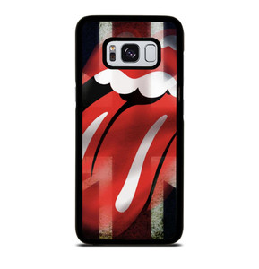 THE ROLLING STONES BRITISH FLAG LOGO Samsung Galaxy S8 Case THE ROLLING STONES BRITISH FLAG LOGO Samsung Galaxy S8 Case