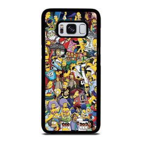 THE SIMPSONS ALL COLLAGE Samsung Galaxy S8 Case THE SIMPSONS ALL COLLAGE Samsung Galaxy S8 Case