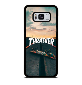 THRASHER LOGO SKATEBOARD MAGAZINE Samsung Galaxy S8 Case THRASHER LOGO SKATEBOARD MAGAZINE Samsung Galaxy S8 Case