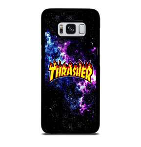 THRASHER SKATEBOARD MAGAZINE NEBULA Samsung Galaxy S8 Case THRASHER SKATEBOARD MAGAZINE NEBULA Samsung Galaxy S8 Case