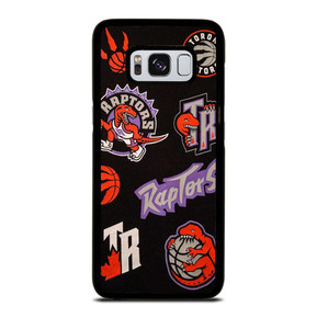TORONTO RAPTORS LOGO COLLAGE Samsung Galaxy S8 Case