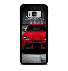 TOYOTA SUPRA RED CAR Samsung Galaxy S8 Case