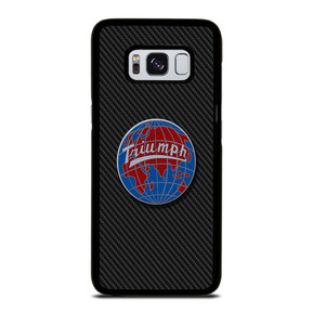 TRIUMPH WORLDWIDE LOGO CARBON Samsung Galaxy S8 Case