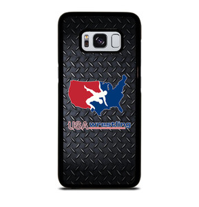 USA WRESTLING METAL LOGO Samsung Galaxy S8 Case USA WRESTLING METAL LOGO Samsung Galaxy S8 Case