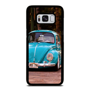VW VOLKSWAGEN CYAN CAR Samsung Galaxy S8 Case VW VOLKSWAGEN CYAN CAR Samsung Galaxy S8 Case