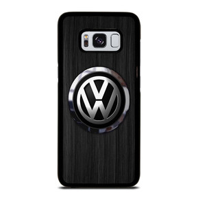 VW VOLKSWAGEN WOODEN EMBLEM Samsung Galaxy S8 Case VW VOLKSWAGEN WOODEN EMBLEM Samsung Galaxy S8 Case