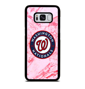 WASHINGTON NATIONALS PINK MARBLE Samsung Galaxy S8 Case WASHINGTON NATIONALS PINK MARBLE Samsung Galaxy S8 Case