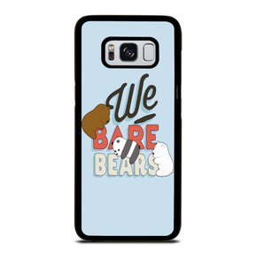 WE BARE BEARS CARTOON LOGO Samsung Galaxy S8 Case WE BARE BEARS CARTOON LOGO Samsung Galaxy S8 Case