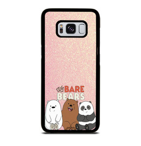 WE BARE BEARS PINK GILTTER Samsung Galaxy S8 Case WE BARE BEARS PINK GILTTER Samsung Galaxy S8 Case