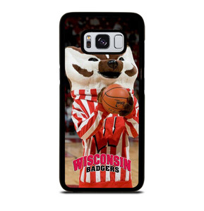 WISCONSIN BADGER MASCOT 2 Samsung Galaxy S8 Case