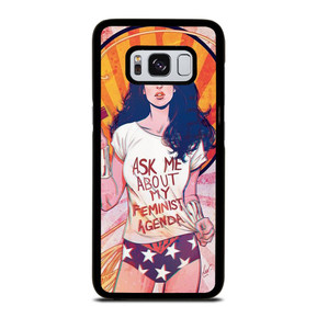 WONDER WOMAN QUOTE Samsung Galaxy S8 Case WONDER WOMAN QUOTE Samsung Galaxy S8 Case