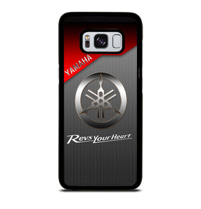 YAMAHA REVS YOUR HEART METAL LOGO Samsung Galaxy S8 Case YAMAHA REVS YOUR HEART METAL LOGO Samsung Galaxy S8 Case