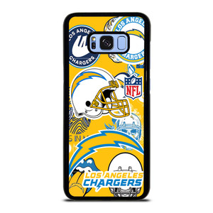 LOS ANGELES CHARGERS NFL STICKER BOMB Samsung Galaxy S8 Plus Case