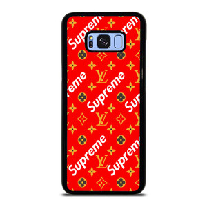 NEW SUPREME RED GOLD PATTERN Samsung Galaxy S8 Plus Case NEW SUPREME RED GOLD PATTERN Samsung Galaxy S8 Plus Case