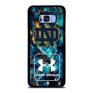 NOTRE DAME VS UNDER ARMOUR MARBLE BLUE Samsung Galaxy S8 Plus Case