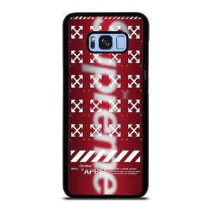 OFF WHITE X SUPREME LOGO BLUR Samsung Galaxy S8 Plus Case OFF WHITE X SUPREME LOGO BLUR Samsung Galaxy S8 Plus Case