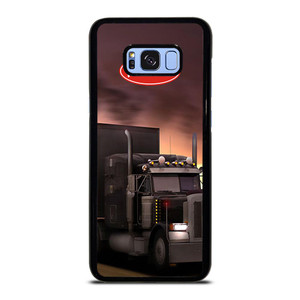 PETERBILT BLACK TRUCK Samsung Galaxy S8 Plus Case