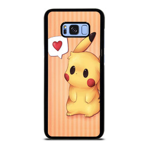 PIKACHU POKEMON LOVE SIGN Samsung Galaxy S8 Plus Case