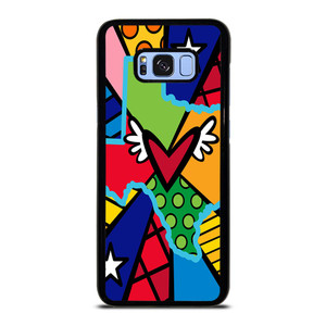 ROMERO BRITTO POP TEXAS MAP Samsung Galaxy S8 Plus Case
