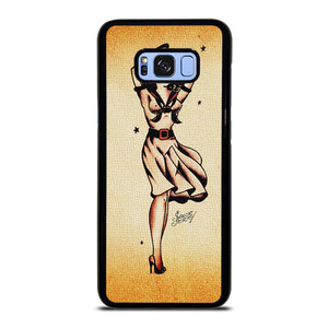 SAILOR JERRY TATTOO GIRL Samsung Galaxy S8 Plus Case SAILOR JERRY TATTOO GIRL Samsung Galaxy S8 Plus Case