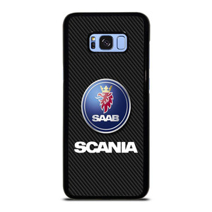 SCANIA TRUCK SAAB CARBON LOGO Samsung Galaxy S8 Plus Case
