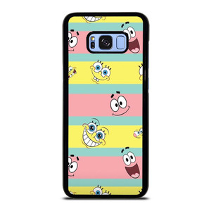 SPONGEBOB PATRICK CUTE STRIPE Samsung Galaxy S8 Plus Case