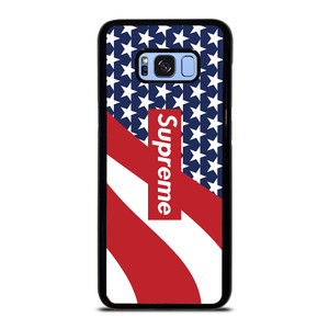 SUPREME LOGO AMERICAN FLAG Samsung Galaxy S8 Plus Case