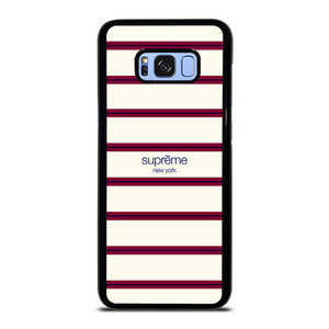 SUPREME NEW YORK RED STRIPE Samsung Galaxy S8 Plus Case SUPREME NEW YORK RED STRIPE Samsung Galaxy S8 Plus Case