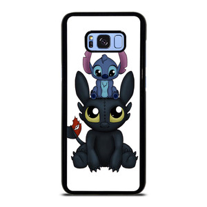 TOOTHLESS AND STITCH CARTOON Samsung Galaxy S8 Plus Case TOOTHLESS AND STITCH CARTOON Samsung Galaxy S8 Plus Case