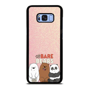 WE BARE BEARS PINK GILTTER Samsung Galaxy S8 Plus Case