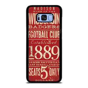 WISCONSIN BADGER OLD TICKET Samsung Galaxy S8 Plus Case WISCONSIN BADGER OLD TICKET Samsung Galaxy S8 Plus Case