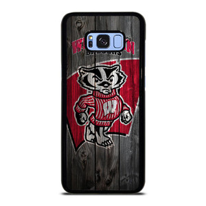 WISCONSIN BADGER WOODEN LOGO Samsung Galaxy S8 Plus Case WISCONSIN BADGER WOODEN LOGO Samsung Galaxy S8 Plus Case