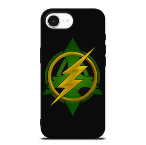 ARROW VS THE FLASH LOGO iPhone 16e Case ARROW VS THE FLASH LOGO iPhone 16e Case