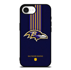 BALTIMORE RAVENS STRIP iPhone 16e Case