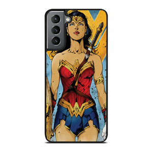WONDER WOMAN DIANA COMIC Samsung Galaxy S21 Plus Case WONDER WOMAN DIANA COMIC Samsung Galaxy S21 Plus Case