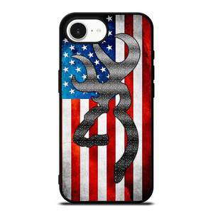 BROWNING CAMO AMERICAN FLAG iPhone 16e Case