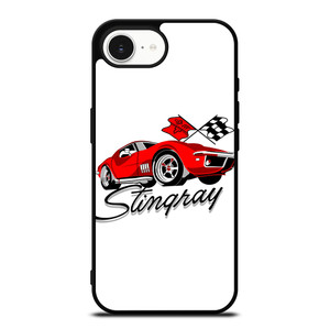 CHEVY RED CAR CARTOON iPhone 16e Case CHEVY RED CAR CARTOON iPhone 16e Case