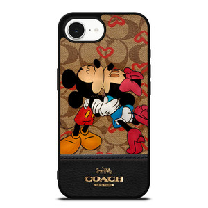 COACH NEW YORK BROWN MICKEY iPhone 16e Case