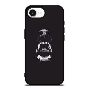 COACH NEW YORK LOGO DOG iPhone 16e Case COACH NEW YORK LOGO DOG iPhone 16e Case
