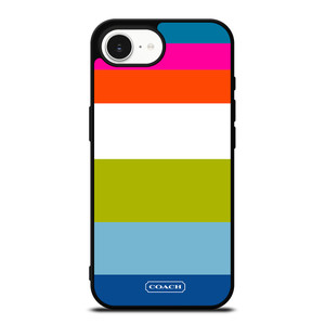 COACH NEW YORK STRIPE iPhone 16e Case COACH NEW YORK STRIPE iPhone 16e Case
