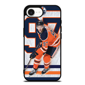 CONNOR MCDAVID EDMONTON OILER HOCKEY iPhone 16e Case