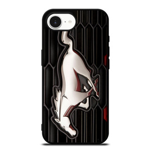 FORD MUSTANG SILVER GT LOGO iPhone 16e Case