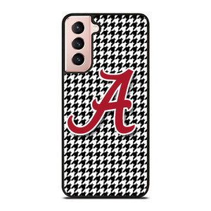 ALABAMA HOUNDSTOOTH CRIMSON TIDE Samsung Galaxy S21 Case ALABAMA HOUNDSTOOTH CRIMSON TIDE Samsung Galaxy S21 Case